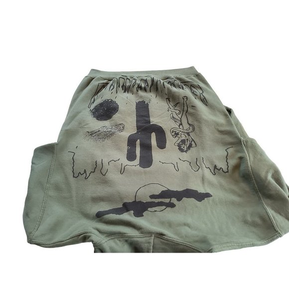Travis Scott Rodeo Hoodie‎ Cactus Jack Tour 2015 (Olive Green) Heavyweight Large - Picture 6 of 12